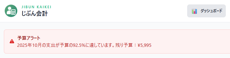 使いすぎを止める